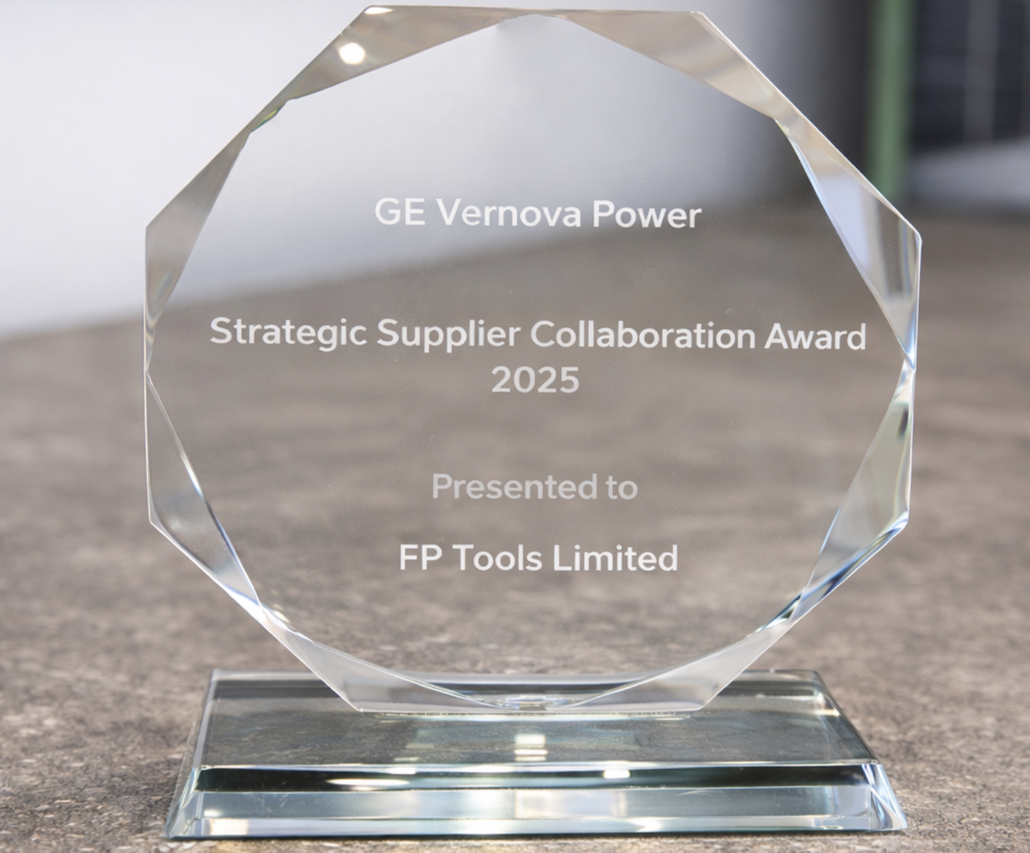 GE Vernova Strategic Supplier Collaboration Award