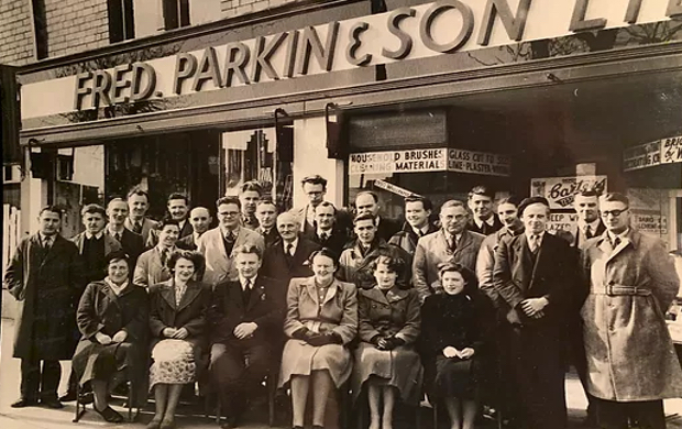Fred Parkin and Sons hardware store