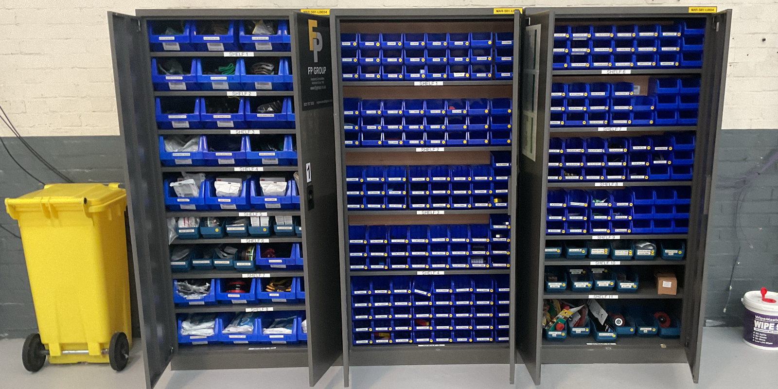 Lineside VMI cabinet close up