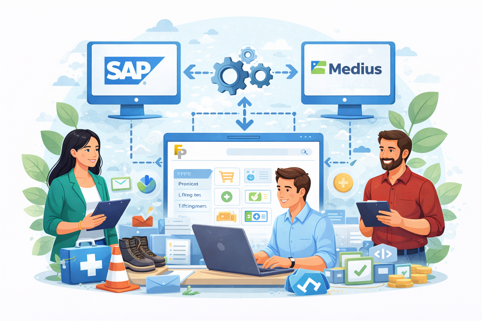 Integrated customer portal