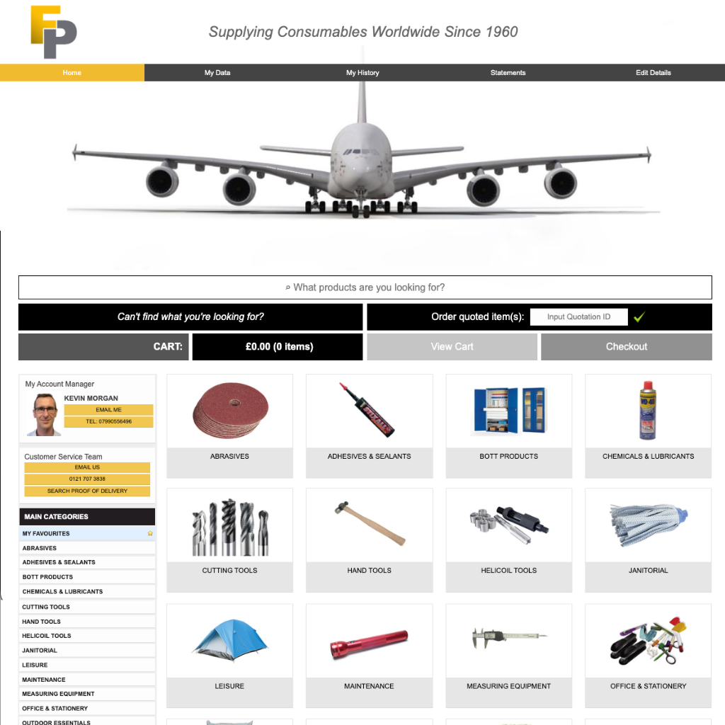 Web portal custom themed